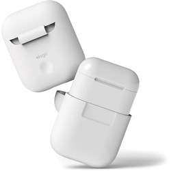 Чехол Elago для AirPods Silicone case (Белый, Светящийся в темноте) (EAPSC-LUBL) - фото 25683