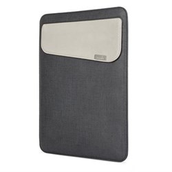 Чехол Moshi Muse для ноутбука Apple MacBook 13" (Материал микрофибра) (цвет: черный) (99MO034004) - фото 25992