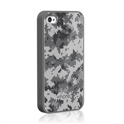 Чехол More Cubic Collection Khaki Gray для iPhone 4 4s