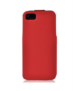 Чехол BASEUS PU Leather Twill Top Flip Open Case Red для iPhone 5/5s