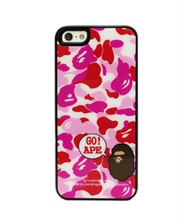 Чехол A Bathing Ape Go Ape Red Camo для iPhone 5/5s