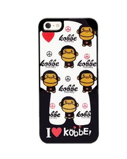 Чехол A Bathing Ape I Love Kobbe Monkey для iPhone 5/5s