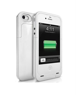 Чехол-аккумулятор The Outer Jacket Battery White для iPhone SE/5/5S