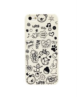 Чехол Fashion Little Witch Series White для iPhone 5/5s