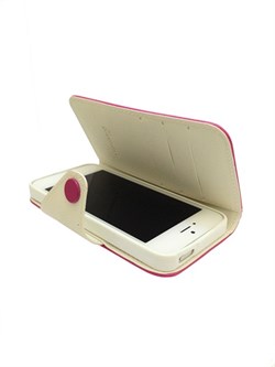 Чехол-книжка Pink Wallet Case Xuenair для iPhone 5