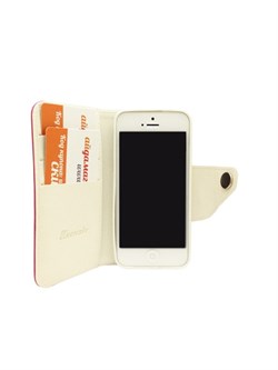 Чехол-книжка Pink Wallet Case Xuenair для iPhone 5