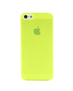 Чехол Разноцветный Прозрачный Матовый Ультратонкий для iPhone 5, Твердый