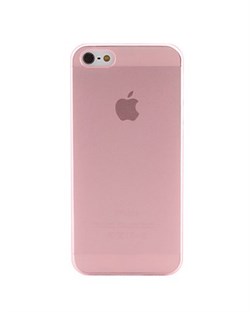 Чехол Разноцветный Прозрачный Матовый Ультратонкий для iPhone 5, Твердый