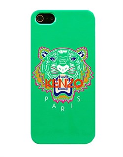 Чехол Kenzo KZ Tiger Green зеленый для iPhone 5/5s