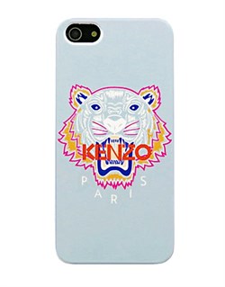 Чехол Kenzo KZ Tiger Gray серый для iPhone 5