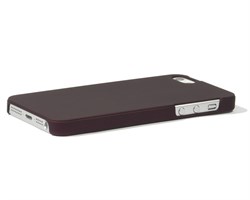Чехол пластиковый Joop Brown коричневый для iPhone 5
