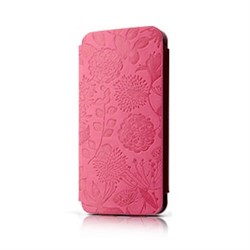 Чехол-книжка Gissar Flora Pink для iPhone 5