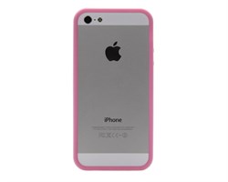Бампер сборный двойной White/Pink для iPhone 5