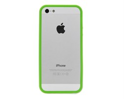 Бампер сборный двойной White/Green для iPhone 5