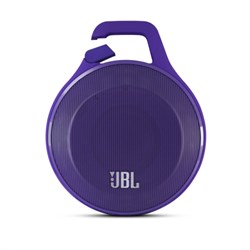 МИНИ-АКУСТИКА С КАРАБИНОМ JBL CLIP PURPLE