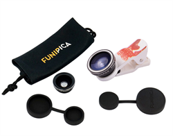 Универсальный объектив Funipica 3 в 1: Fisheye, Wide, Macro - фото 5472