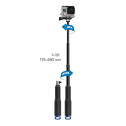 SP: 53010 Монопод телескопический для GoPro (POV POLE 19'', размер S, длина до 480 мм) - фото 6187