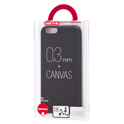 Оригинальный чехол Ozaki O!Coat 0.3 + Canvas для iPhone 6/6s - фото 6266