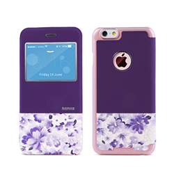 Чехол-книжка Remax Aimer Series Flowers Design для iPhone 6/6s Plus+ - фото 6980