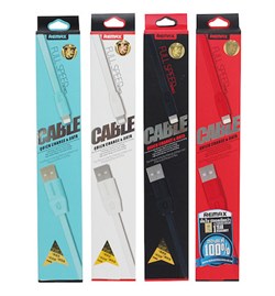 Кабель REMAX Lightning-USB Full speed Cables Series для iPhone/ iPad 200cм - фото 7142