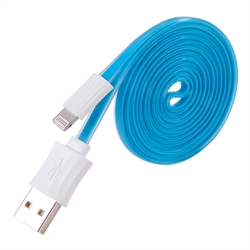 Кабель для iPhone/iPad HOCO Apple Two Side Jelly Cable 120см - фото 7151