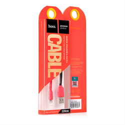 Кабель для iPhone/iPad HOCO Two Color Flat Charging Cable - фото 7163