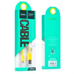 Кабель для iPhone/iPad HOCO Two Color Flat Charging Cable - фото 7166