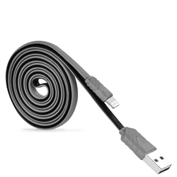 Кабель для iPhone/iPad HOCO Two Color Flat Charging Cable - фото 7168