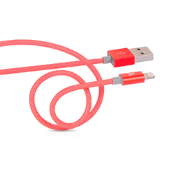 Кабель для iPhone/iPad HOCO Apple Two Metall Carbon Cable 120см - фото 7211