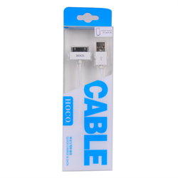 Кабель для iPhone/ iPad HOCO 30pin-USB Data Cable 120cм - фото 7321