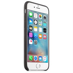 Оригинальный силиконовый чехол-накладка apple для iPhone 6/6S Plus, цвет «черный» (MKXF2ZM/A) - фото 7889