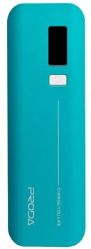 Внешний аккумулятор PRODA Jane PowerBox Power Bank V6i Series 10000мА, USB1-1A/ USB2-2.1A - фото 8189