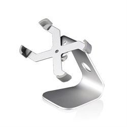 Подставка Just Mobile Xtand для iPhone 4, 5, 5s, SE и iPod Touch, алюминиевая, с функцией поворота на 360 градусов - фото 8331