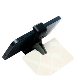 Автомобильный пластиковый держатель Just Airclip для мобильных устройств, размер экрана не более 6" - фото 8437