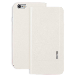 Чехол-книжка Ozaki O!coat Aim с отделением для кредитки или пропуска для iPhone 6/6s Plus - фото 8611