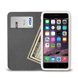 Чехол-книжка Ozaki O!coat Aim с отделением для кредитки или пропуска для iPhone 6/6s Plus - фото 8613