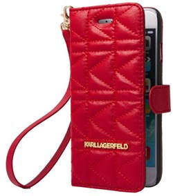 Чехол-книжка Karl Lagerfeld для iPhone 6/6s Kuilted Booktype - фото 9058