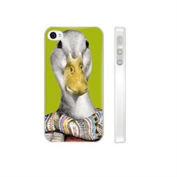 Чехол-накладка Artske для iPhone 4/4S Goose - фото 9152
