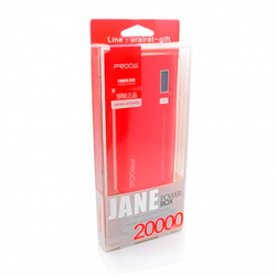Внешний аккумулятор PRODA Jane PowerBox Power Bank V10i Series 20000мА - фото 9439