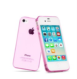 Чехол-накладка Hoco Light Series TPU для Apple iPhone 4/4S - фото 9968