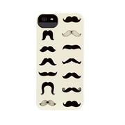 Чехол-накладка Griffin Mustachio Case для iPhone SE/5/5s (GB35945)