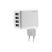 Сетевое зарядное устройство Mixberry 4.8A 4USB (Цвет: Белый)