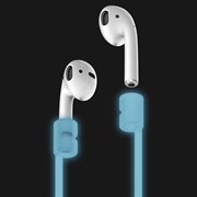Шнурок Elago для AirPods Strap (Белый, Светящийся в темноте) (ESTR-AP-LUBL)