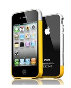Бампер SGP Case Linear EX Meteor Reventon Yellow для iPhone 4/4S