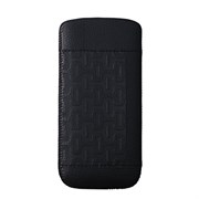 Чехол кожаный Ozaki O!coat Nature Birds чёрный для iPhone 5