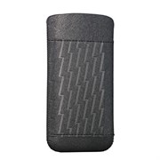 Чехол кожаный Ozaki O!coat Nature Lighting серебряный для iPhone 5