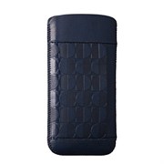 Чехол кожаный Ozaki O!coat Nature Moon синий для iPhone 5