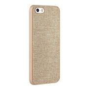 Оригинальный чехол-накладка Ozaki O!Coat 0.3 + Canvas для iPhone SE/5/5S