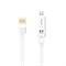 Кабель Micro USB + Lightning Rock Combo 100cм - фото 10461