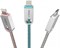 Кабель Rock Cobblestone Lightning-USB Round Cable 100 см  - фото 14530